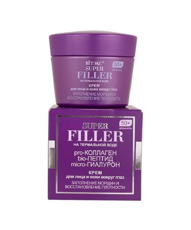 Vitex Face and skin cream around the eyes Super Filler 50+ 45 ml - Buy Online on GoSupps.com