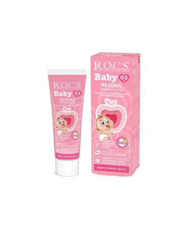 ROCS Toothpaste Baby apple from 0 to 3 years 45 g