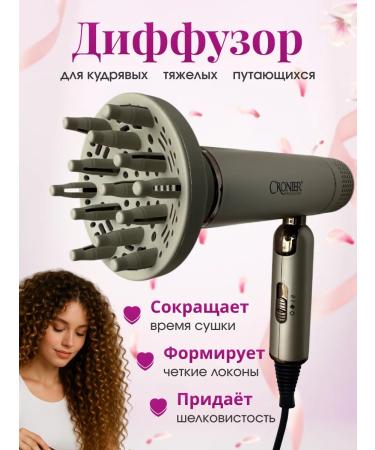 Hair hair dryer Professional Powerful Folding with diffuser - Buy Online on GoSupps.com