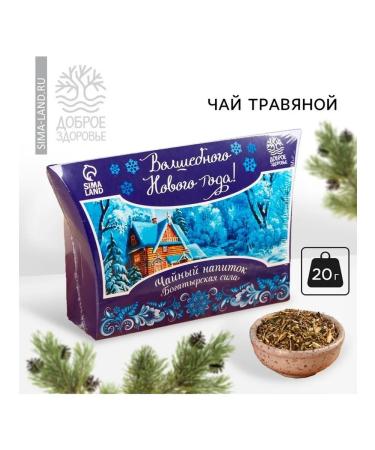 Herbal -based tea "Bogatyr Force" Collection of Herbs 20 g