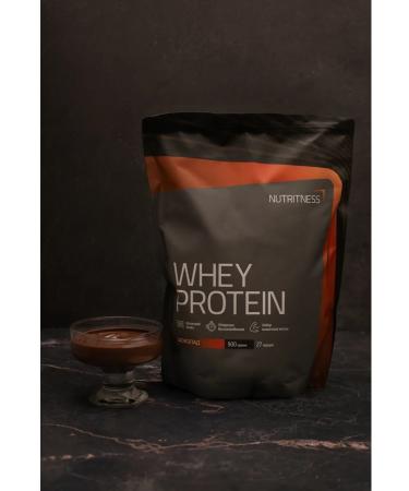 NUTRITNESS Whey Protein 900 g chocolate protein cocktail serum - Buy Online on GoSupps.com