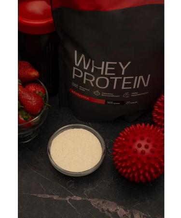 NUTRITNESS Whey Protein 900 g strawberries protein cocktail serum - Buy Online on GoSupps.com