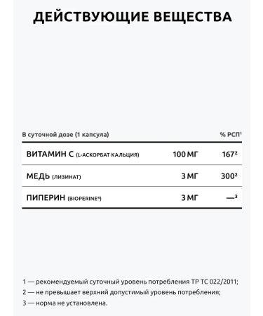 UltraBalance Copper Helat vitamins for the beauty of the immunity of women and men - Buy Online on GoSupps.com