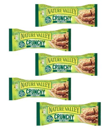 Nature Valley Muslane bars with oatmeal and honey 42 g. (5 pcs.) - Buy Online on GoSupps.com
