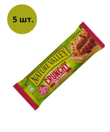 Nature Valley A bar with oatmeal and berries 42 g (5 pcs)