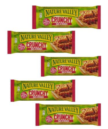 Nature Valley A bar with oatmeal and berries 42 g (5 pcs) - Buy Online on GoSupps.com