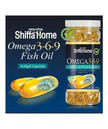 Omega 3 6 9 fish oil in capsules