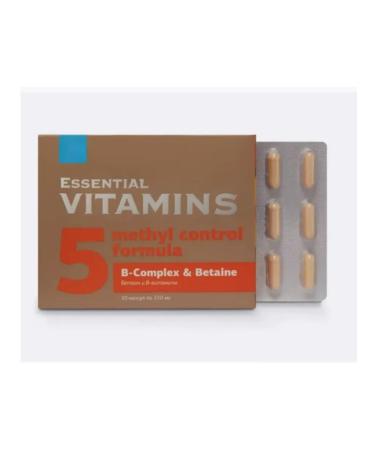 Siberian Health Betain and B -vitamins 5 - Essential Vitamins - Buy Online on GoSupps.com