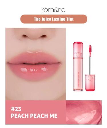 Romand The Justing Tint 23 Peach Peach Me