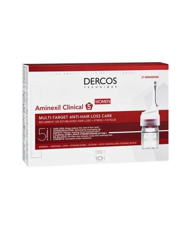 Vichy Dercos aminexil intention 5 against hair loss
