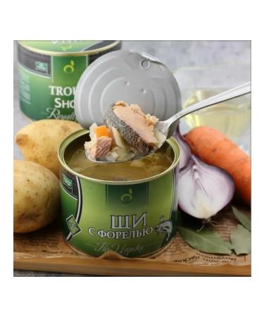 Eco Food LLC Cabbage soup with Tsari 530 g 4 pieces - Buy Online on GoSupps.com
