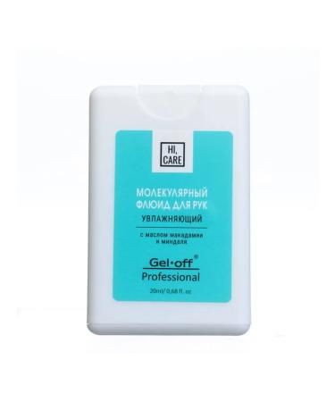 GELOFF GEL -OFF hands fluid molecular moisturizing 20 ml - Buy Online on GoSupps.com