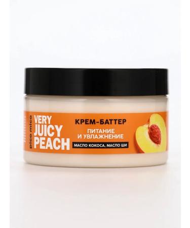 Pico Mico Cream-batter for body peach pleasure 250 g - Buy Online on GoSupps.com