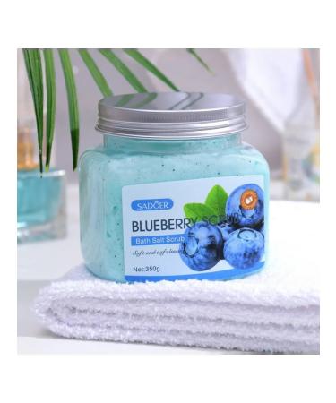 Body scrub with blueberries 350 g - Buy Online on GoSupps.com