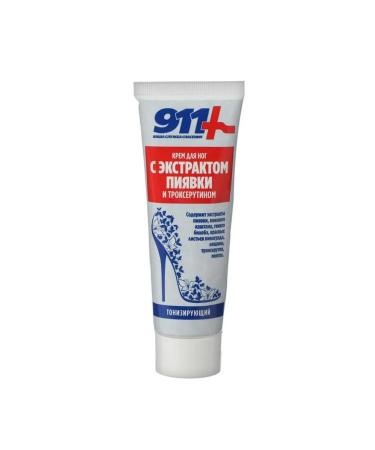 911 "Feet cream with leech and troxerutine 85 ml" - Buy Online on GoSupps.com