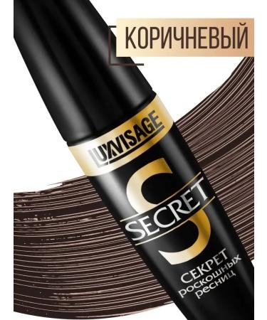LUXVISAGE Mascaras brown volume and length secret - Buy Online on GoSupps.com