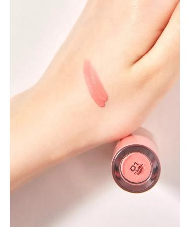 Stellary Face blush is liquid creamy 01 light pink - Buy Online on GoSupps.com