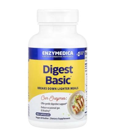 enzymedica Enzymedic Digest Basic with the main enzymes 180 capsules