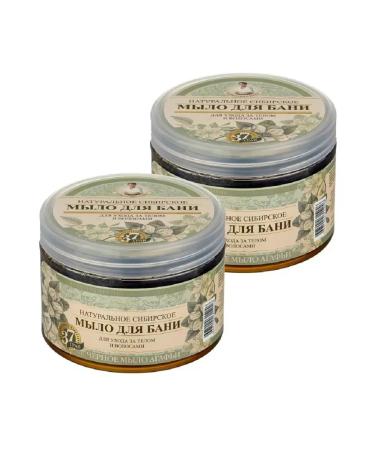 Grandma Agafia's Recipes Soap for a bathhouse for hair for hair and body thick 2pcs 500ml - Buy Online on GoSupps.com