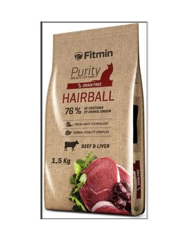 FITMIN Bezernary food for adult long -haired cats 1.5kg