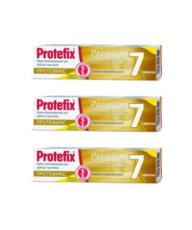 Protefix Extra -horsepower fixing cream 47 g - 3 pcs