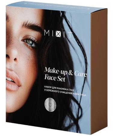 MIXIT Set for eye makeup and cleansing the skin of the face 5 pcs. 1