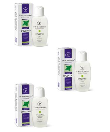 ANTISILVERIN Remedy d restoration of natural hair color 150ml 3pcs