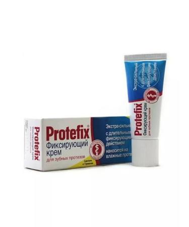 Protefix Extra-horsepower fixing cream for dentures 24g-3pcs - Buy Online on GoSupps.com