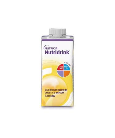 NUTRIDRINK A mixture of a banana taste 200 ml-1pc - Buy Online on GoSupps.com