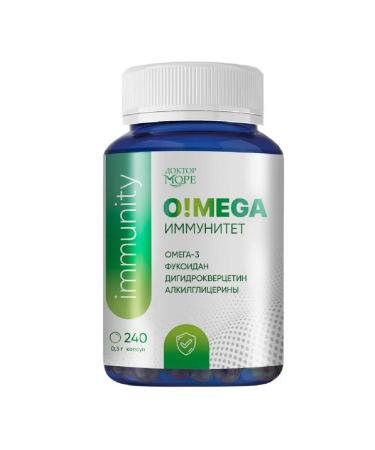 Doctor Sea Omega immunity capsule weighing 240 pcs. 300 mg -1 units - Buy Online on GoSupps.com