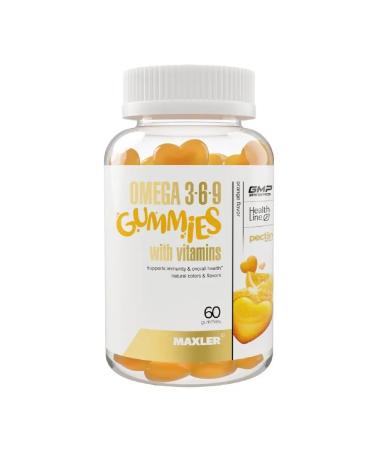 Maxler Omega 3-6-9 Gammis 60 pcs Zhevyf 3 g ensin