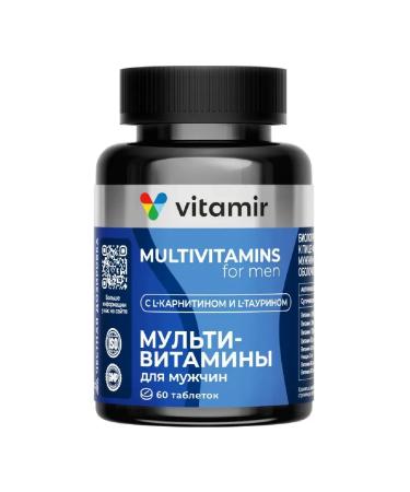 Vitamir Multivitamins for men 60 pcs 900 mg