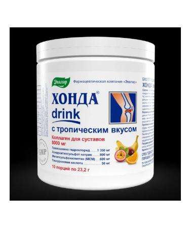 Evalar JSC Honda Drink with a tropical taste 232 GR Porosh