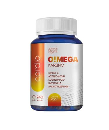 Doctor Sea Omega cardio capsule weighing 240 pcs. 300 mg -1 units