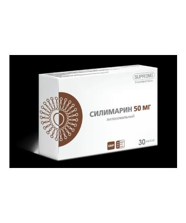 Supreme Pharmatech Liposomal Silimarin 30 pcs. capsules weighing 548 mg