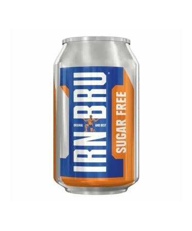 irn bru Shipped Iron Brida without Sugar 330 ml - Buy Online on GoSupps.com