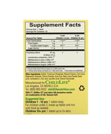 preventionMag Livebiotics 5 billion 30 tablets