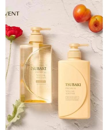 TSUBAKI Shampoo and hair conditioner Premium Volume & Repair - Buy Online on GoSupps.com