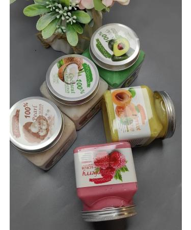 cosmetics sale Avocado body scrub 300 ml - Buy Online on GoSupps.com