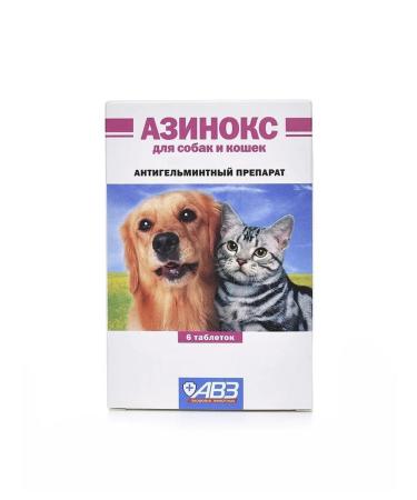 Azins for dogs and cats 6 tab