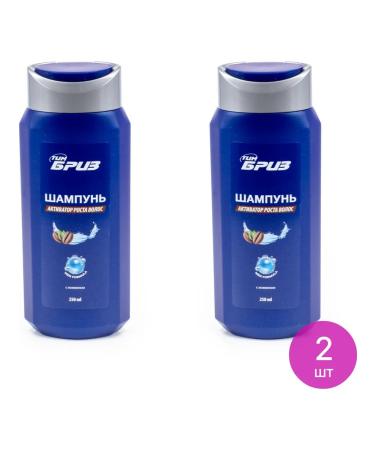 TimBriz Shampoo men's hair growth activator with caffeine 250ml 2 pcs