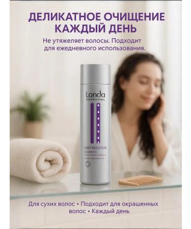 Londa Professional Hair shampoo Professional moisturizing Deep Moisture - Buy Online on GoSupps.com