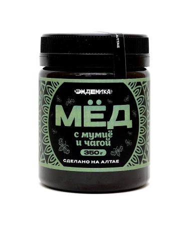 Endemic A set of Altai honey with mummy - 2 with mummy and chaga - 2 - Buy Online on GoSupps.com