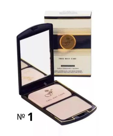 Face powders Compact powder 2V1 TK-12 Elephant bone No. 01
