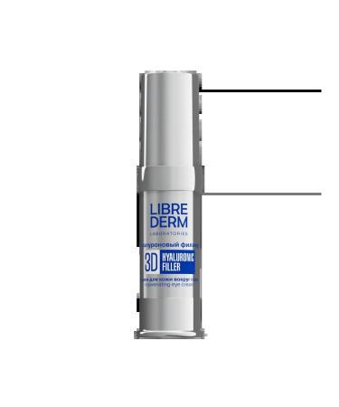 LIBREDERM Librider 3D hyaluronic filler Cream for the skin of the eyes 15ml - Buy Online on GoSupps.com