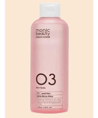 MONIC BEAUTY Tonic with peptides for the face 250 ml