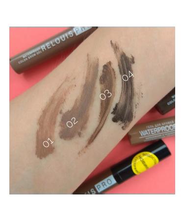 RELOUIS Eyebrow laying gel waterproof tint tone 04 - Buy Online on GoSupps.com
