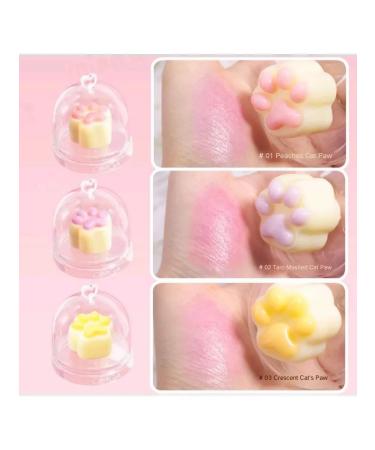 Lip balm cat paw 3 pcs moisturizing yellow - Buy Online on GoSupps.com
