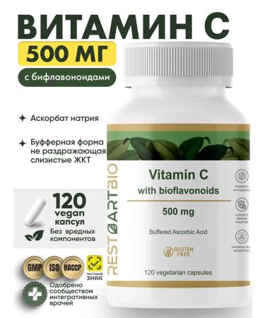 RESTARTBIO Vitamin C with bioflavonoids 500 mg