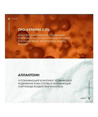 VICHY Shampoo for weakened and damaged hair with - Buy Online on GoSupps.com